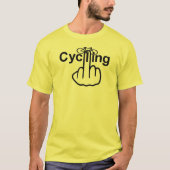T-Shirt V-Neck Cycling Flip (Voorkant)