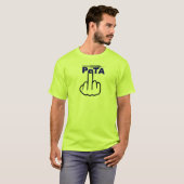 T-Shirt V-Neck Peta Flip (Voorkant volledig)