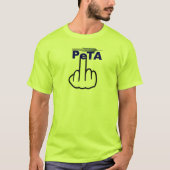 T-Shirt V-Neck Peta Flip (Voorkant)