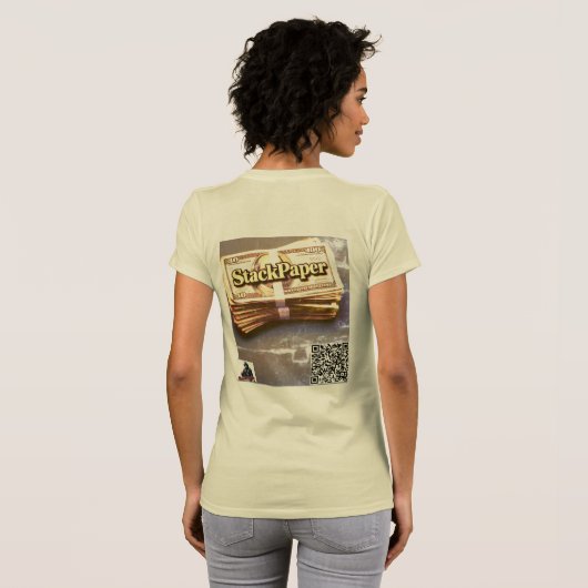 T-shirt van $ (Achterkant volledig)