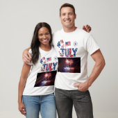 T-shirt van 4 juli (Unisex)