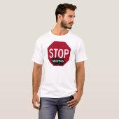 T-Shirt van Abortion Mannen stoppen (Voorkant volledig)
