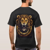 T-SHIRT VAN ANGRY LION (Achterkant)
