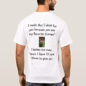 T-shirt van Astraea (Achterkant)