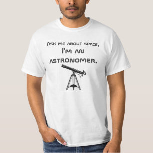 T-shirt van astronomen