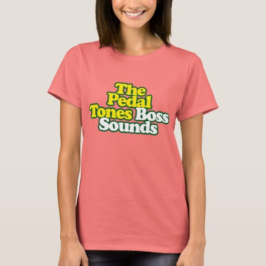 T-shirt van Baas Klinkt Ringer Girly (Voorkant)