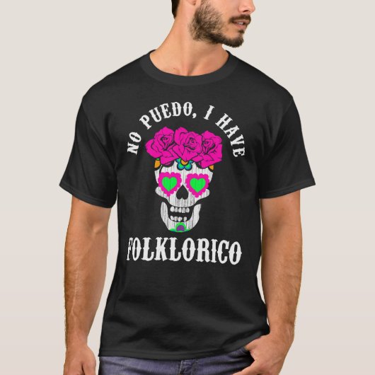 T-shirt van Ballet Folklorico nr. Puedo dat ik heb (Voorkant)