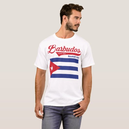 T-shirt van Barbudos ("gekookte T") (Voorkant volledig)