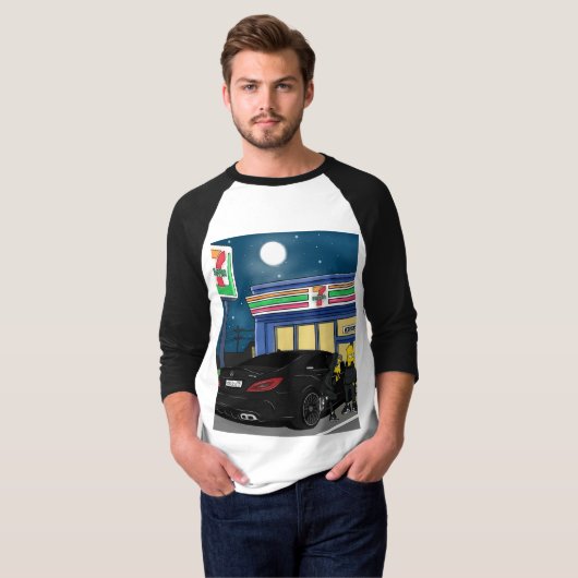 T-shirt van benz (Voorkant volledig)