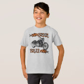 T-shirt van Biker Brat Kinderen (Voorkant volledig)