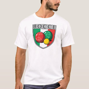 T-Shirt van Bocce Shield-Mannen