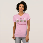 T-shirt van Bouquet Bridesmaid (Voorkant volledig)