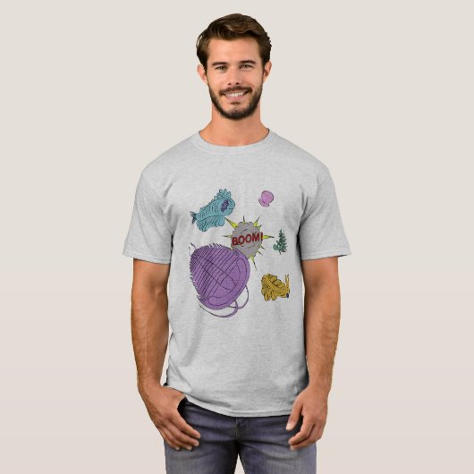 T-shirt van Cambrian Explosion (Voorkant volledig)