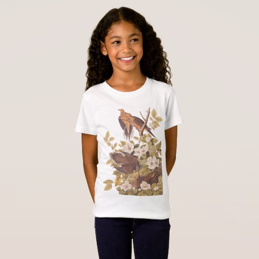 T-shirt van Carolina Turtle Dove Girl (Voorkant volledig)