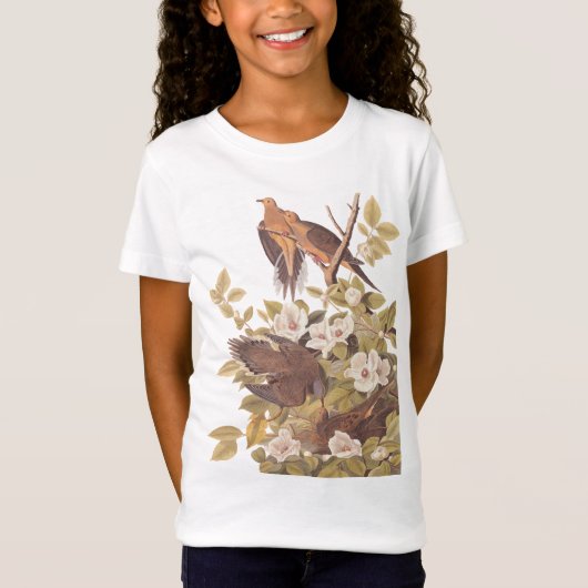 T-shirt van Carolina Turtle Dove Girl (Voorkant)