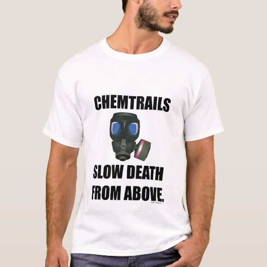 T-SHIRT VAN CHEMTRAILS (Voorkant)