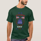 T-shirt van Citizenship Day (Voorkant)