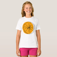T-shirt van Citrus Oranje meisjes