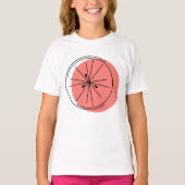 T-shirt van Citrus Pink Grapefruit (Voorkant)