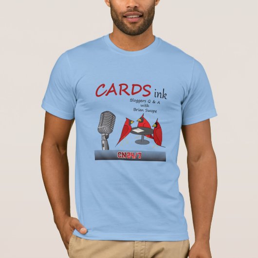 T-SHIRT van CN24-7 CI-Mannen (Voorkant)