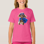 T-shirt van Cocker Spaniel Superhero Kind (Voorkant)