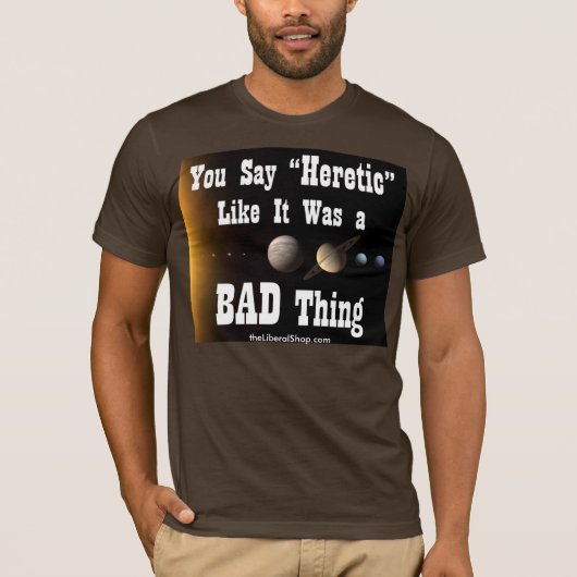 T-shirt van de afvallige Kleding van het Man de (Voorkant)