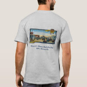 T-shirt van de bemanning van mannen~Art. 1: Hermos (Achterkant)