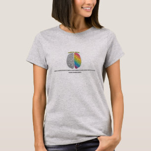 T-shirt van de BINAIRE Generatie X vrouwen