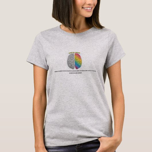 T-shirt van de BINARY Generation X women's (Voorkant)