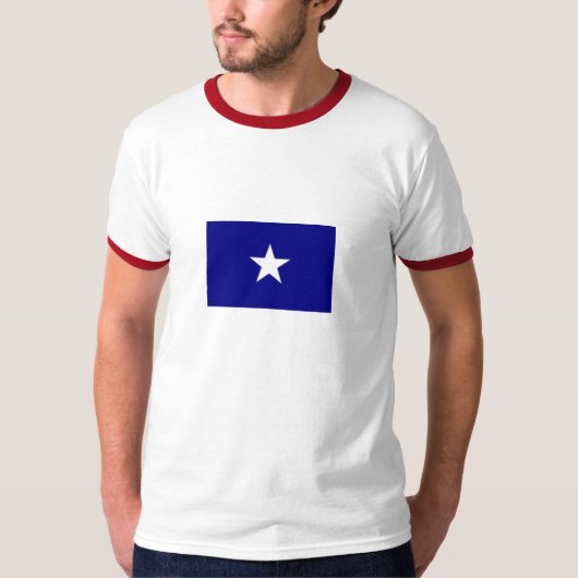 T-shirt van de Bonnie Blue-vlag (Voorkant)