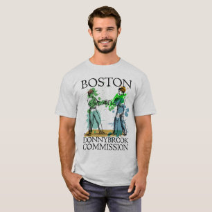 T-shirt van de Boston Donnybrook Commission