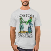T-shirt van de Boston Donnybrook Commission (Voorkant)