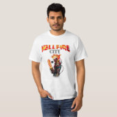 T-shirt van de brandweerclub (Voorkant volledig)
