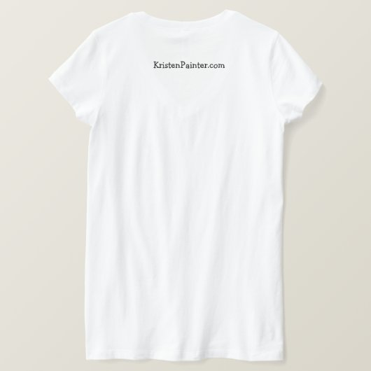 T-shirt van de Chicken Party (Design achterkant)