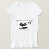 T-shirt van de Chicken Party (Design voorkant)