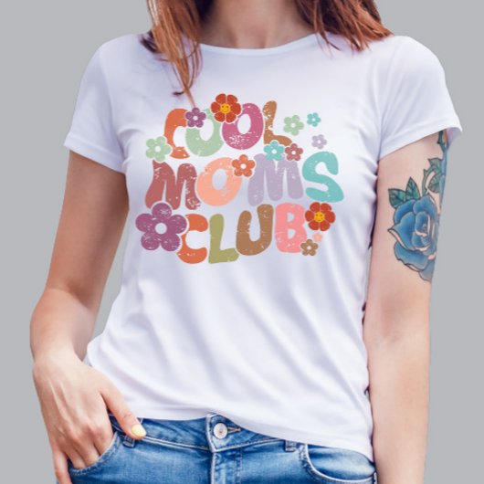T-shirt van de Cool Moms Club