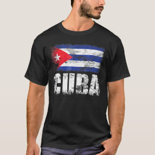T-shirt van de Cubaanse vlag Camiseta