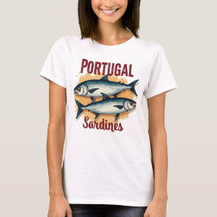 T-shirt van de  europese markt voor sardines