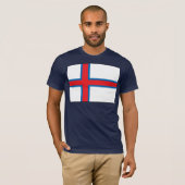 T-shirt van de Faeröer (Voorkant volledig)