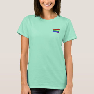 T-shirt van de gaderegenboogvlag