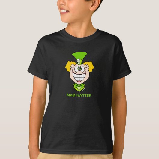 T-shirt van de Gekke Hoedenmaker (Voorkant)