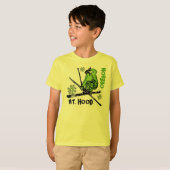 T-shirt van de groene skiejongens op de berg Hood  (Voorkant volledig)