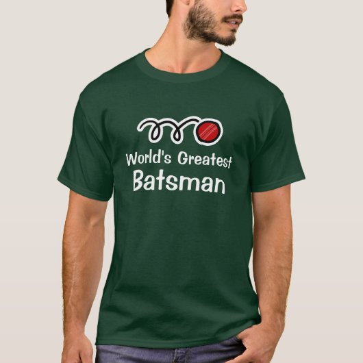 T-shirt van de grootste cricket-batsman ter wereld (Voorkant)