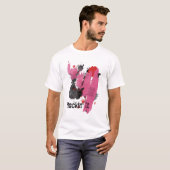 T-shirt van de Grunge van Rockin (Voorkant volledig)