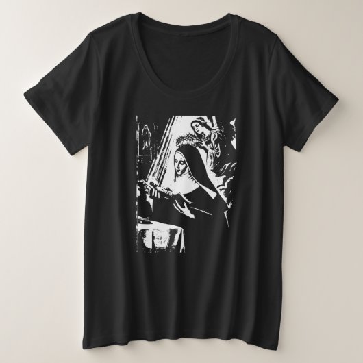 T-shirt van de Heilige Rita (Design voorkant)