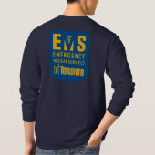 T-shirt van de hoes van de hoes (Achterkant)