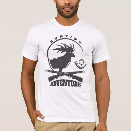 T-shirt van de Hunting Adventure Club (Voorkant)