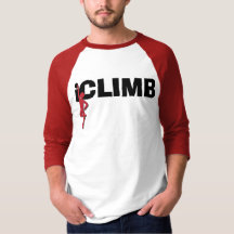 t-shirt van de iclimb