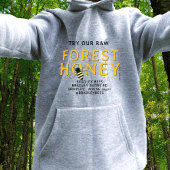 T-shirt van de imker Hoodie Raw Autumn Honey