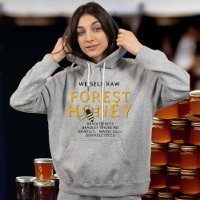 T-shirt van de imker Hoodie Raw Autumn Honey